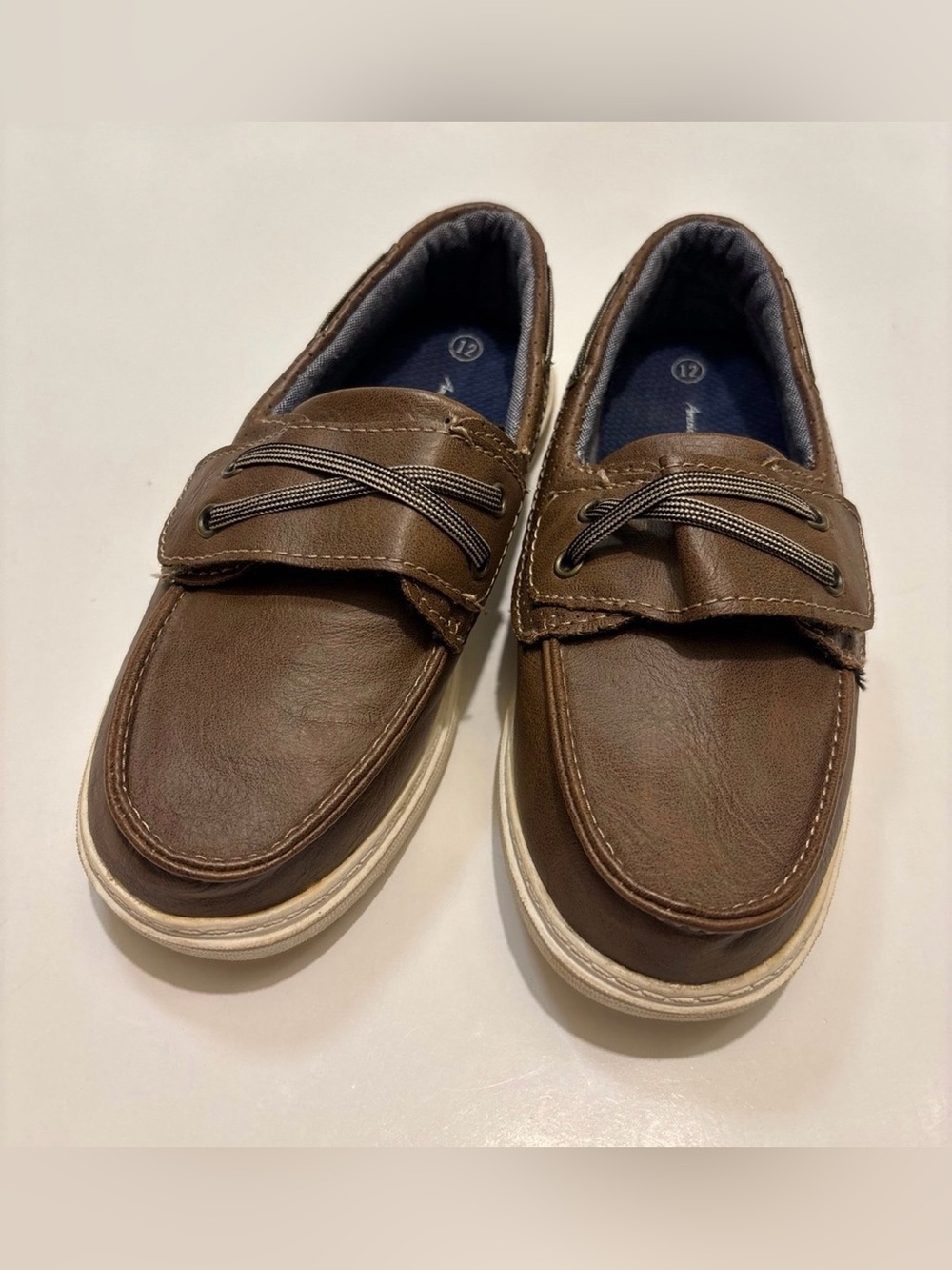 American Eagle Boys Size 12 Slip-On Casual Boat Shoes